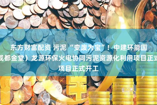 东方财富配资 污泥 “变废为宝”!中建环能国能(成都金堂)龙源环保火电协同污泥资源化利用项目正式开工